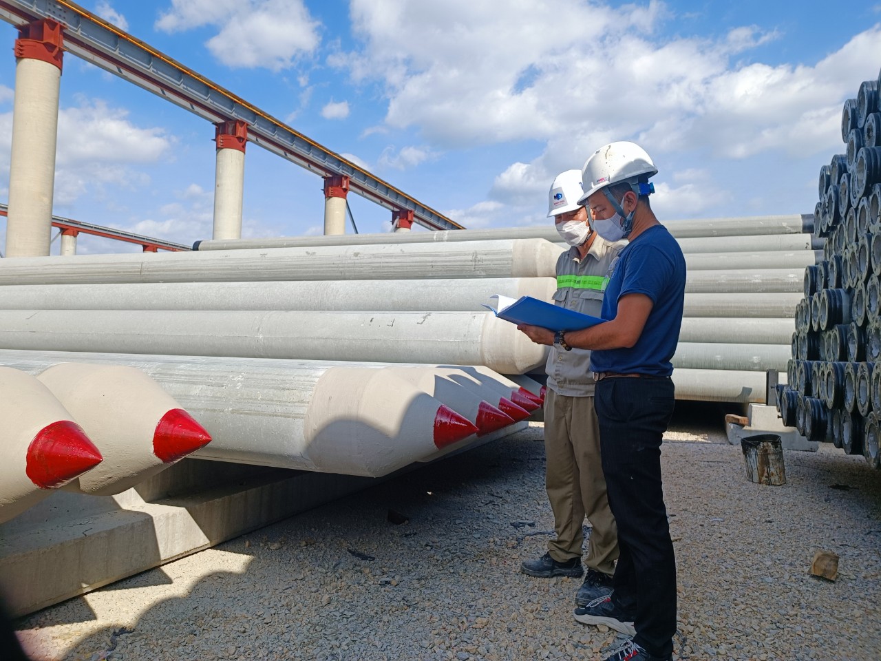 Piling Platform Inspection Concrete Pile Inspection - VIS Global Quality Control